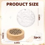 2Pcs Aroma Stone Set, Passive Diffuser, Stone Diffuser Suitable for Meditation Space and Home Fragrance - Image 2