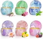 Candles Gifts for Women, 6 Pack Scented Candles for for Home Scented, Natural Soy Wax Aromatherapy Candle Gift Set for Christmas, Friends Birthday, Mothers Day, Teacher Appreciation Gifts