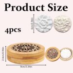 4Pcs Aroma Stone Set, Passive Diffuser, Passive Diffusers for Essential Oils Suitable for Create a Spatial Atmosphere - Image 2