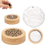 2Pcs Aroma Stone Set, Passive Diffuser, Stone Diffuser Suitable for Meditation Space and Home Fragrance