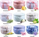 Scented Candles Gifts for Women, 2.5oz Aromatherapy Candles for Home Scented, Long Lasting Soy Wax Candle Sets for Women Gift,Small Candles for Gifts Bath Yoga Spa Birthday Gift - Image 2