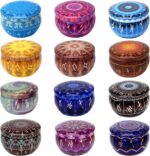 12 Constellations Scented Candles Gift Set 2.5oz Aromatherapy Candles Strong Fragrance Portable Travel Tin Jar Candles Gifts for Home Scented Decoration Birthday Valentine'sDay